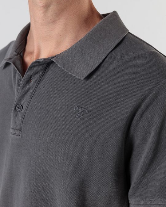 GREY MEN'S POLO SHIRT 1D24FW4045SS2406