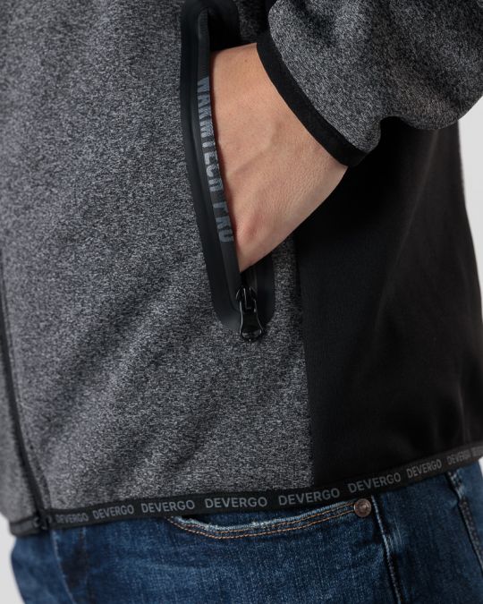 GREY MEN'S TRANSITIONAL JACKET 1D24FW7015KA1201