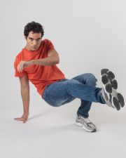 ORANGE MEN'S T-SHIRT