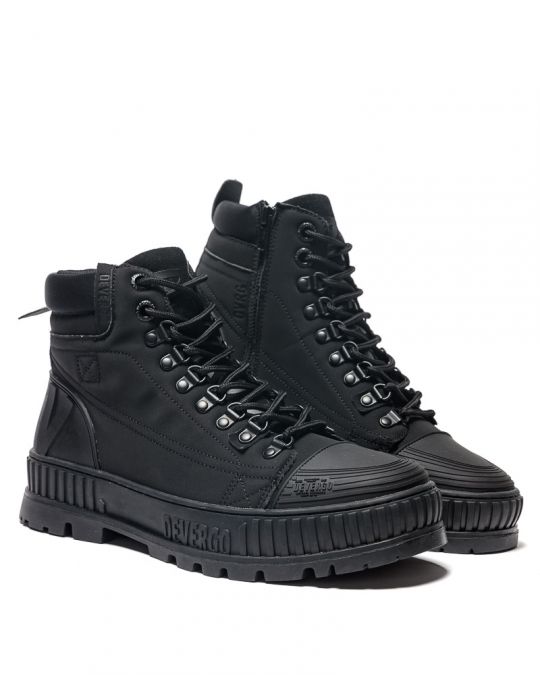 BLACK MEN'S BOOTS - BERLIN CUP DE24FW1070CU