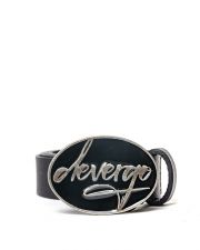 BLACK WOMEN'S LEATHER BELT