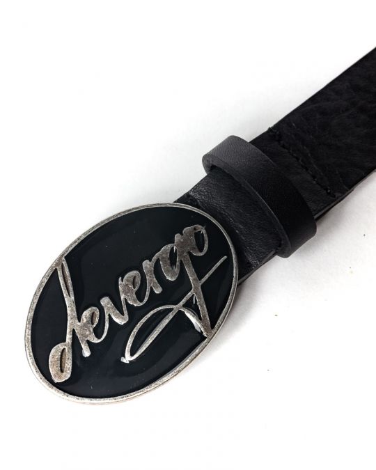 BLACK WOMEN'S LEATHER BELT 2D24FW8580BL2100