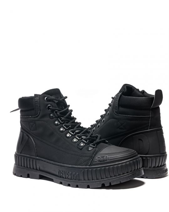 BLACK MEN'S BOOTS - BERLIN CUP DE24FW1070CU