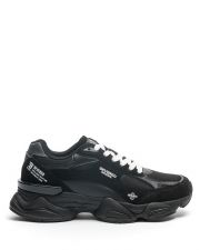 BLACK MEN'S SNEAKERS - SCOTT