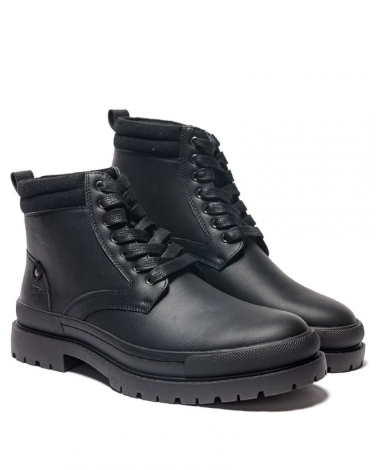 BLACK MEN'S BOOTS - PERRY DE24FW6050PU