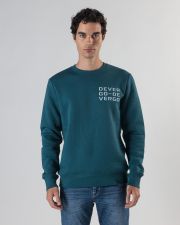 BLUE MEN'S SWEATSHIRT