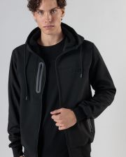 BLACK MEN'S TRANSITIONAL JACKET