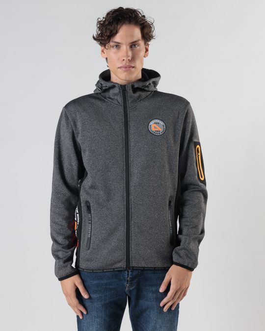 GREY MEN'S TRANSITIONAL JACKET 1D24FW7015KA1201