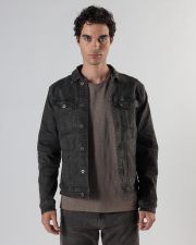 GREY MEN'S DENIM JACKET