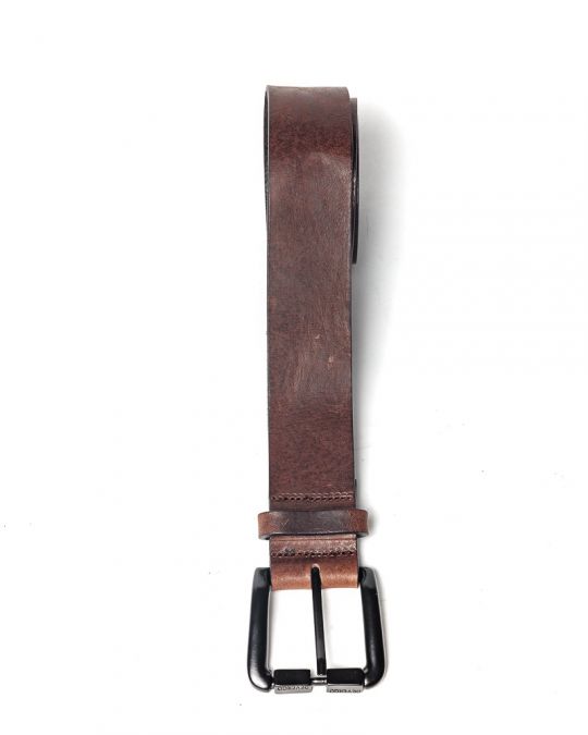 BROWN MEN'S LEATHER BELT 1D24FW8093BL2100