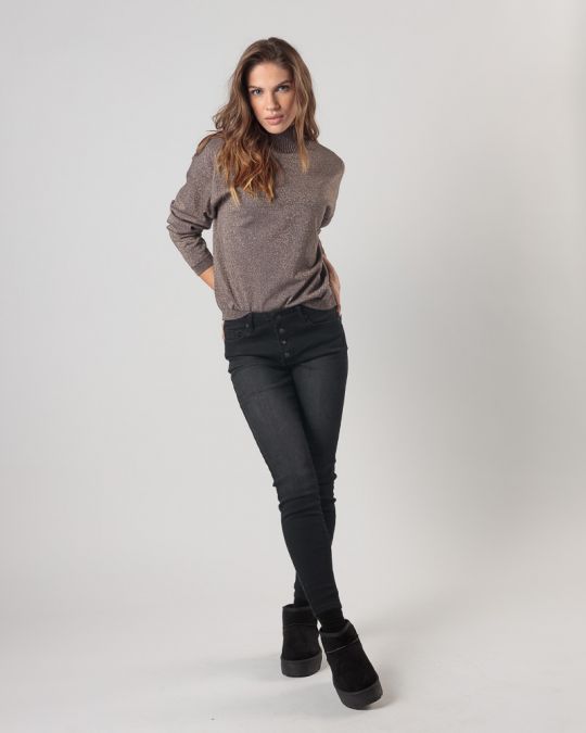 WOMEN'S KNITTED SWEATER 2D24FW6526LS1101