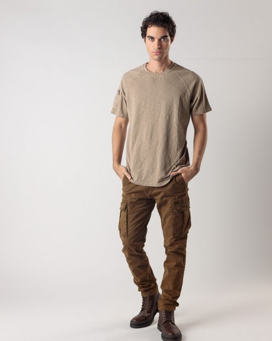 GREY MEN'S T-SHIRT 1D24FW4030SS3806