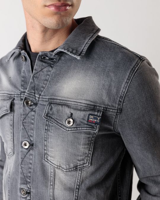 INDIGO MEN'S DENIM JACKET 1J24FW7051KA3550SD
