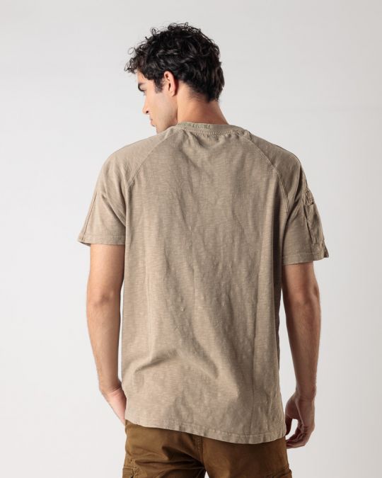 GREY MEN'S T-SHIRT 1D24FW4030SS3806