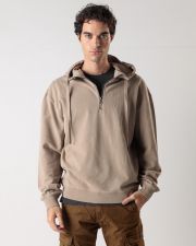 GREY MEN'S HOODIE