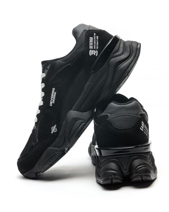 BLACK MEN'S SNEAKERS - SCOTT DE24FW4029PU