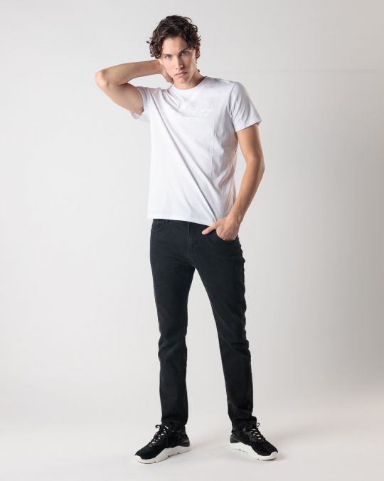 WHITE MEN'S T-SHIRT 1D24FW4038SS0105