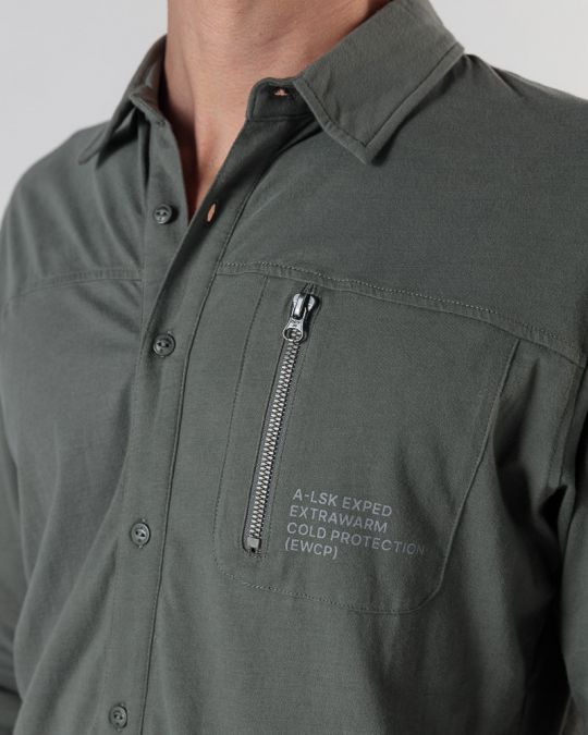 KHAKI MEN'S LONG-SLEEVED SHIRT 1D24FW5004LS0104