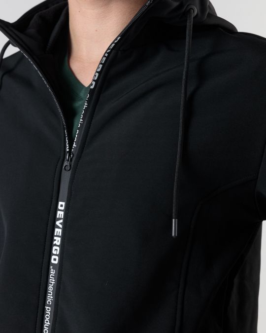 BLACK MEN'S TRANSITIONAL JACKET 1D24FW7011KA1201