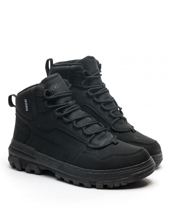 BLACK MEN'S BOOTS - DESH DE24FW5056PU