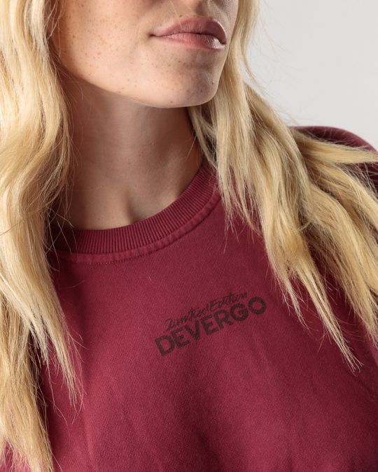 BORDEAUX WOMEN'S SWEATSHIRT 2D24FW4587LS0706