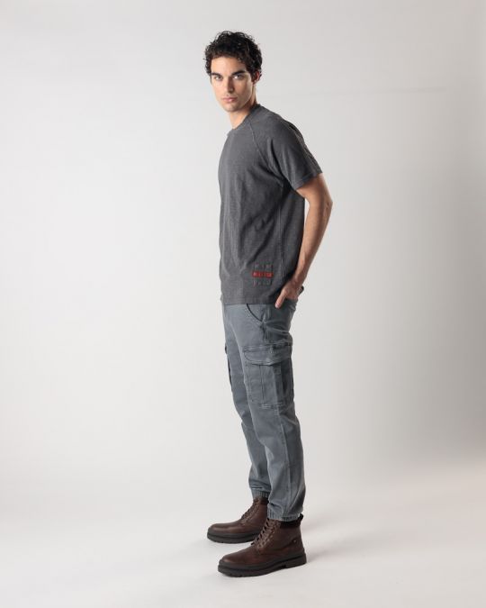 GREY MEN'S T-SHIRT 1D24FW4030SS3806