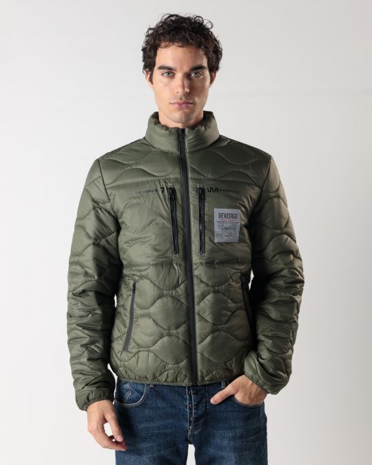 KHAKI MEN'S TRANSITIONAL JACKET 1D24FW7001KA1600