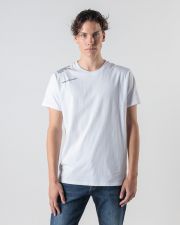 WHITE MEN'S T-SHIRT