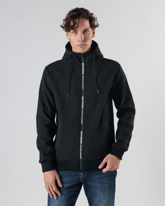 BLACK MEN'S TRANSITIONAL JACKET 1D24FW7011KA1201