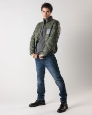 KHAKI MEN'S TRANSITIONAL JACKET