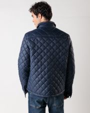 BLUE MEN'S TRANSITIONAL JACKET