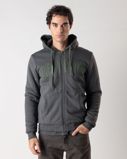 GREY MEN'S TRANSITIONAL JACKET 1D24FW7010KA0704