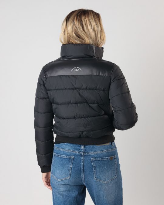 BLACK WOMEN'S COAT 2D24FW3535KA1600