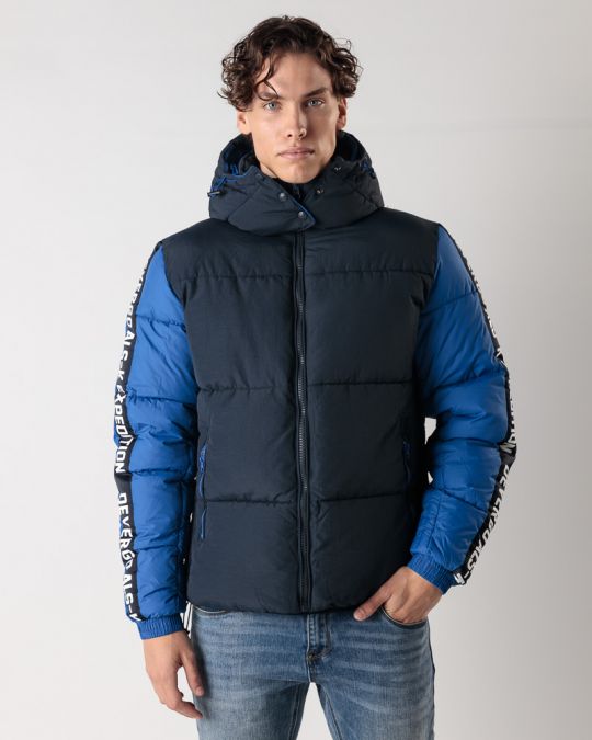 BLUE MEN'S WINTER COAT 1D24FW3008KA1600