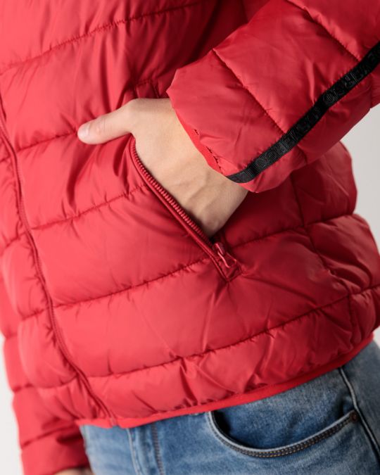 RED MEN'S WINTER COAT 1D24FW3013KA1600