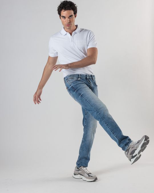 INDIGO MEN'S JEANS - DYLAN 24716 1J24FW0008LP7664TU