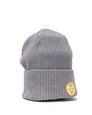 GREY MEN'S KNITTED HAT