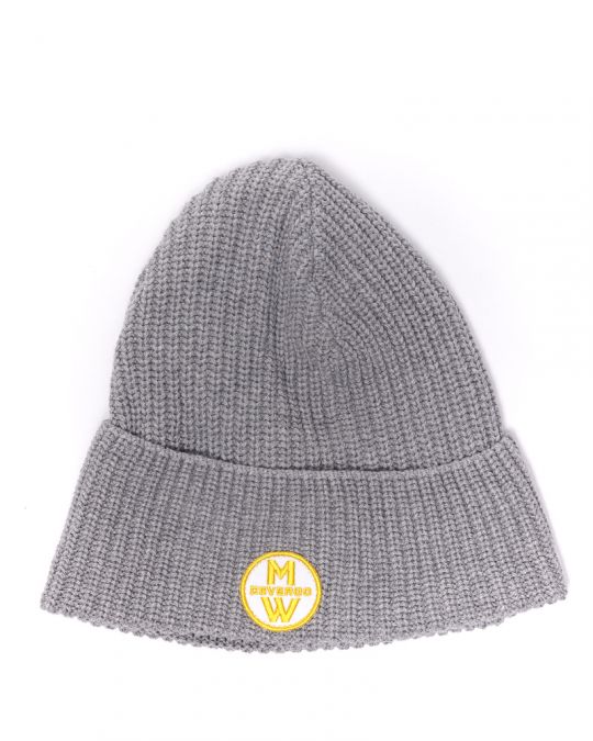 GREY MEN'S KNITTED HAT 1D24FW8001HA1101