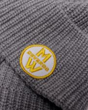 GREY MEN'S KNITTED HAT