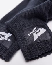 BLACK MEN'S KNITTED GLOVES