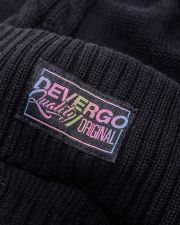 BLACK WOMEN'S KNITTED HAT