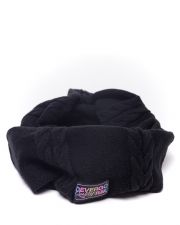 BLACK WOMEN'S KNITTED SCARF