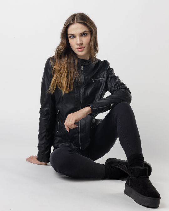 BLACK WOMEN'S JACKET 2D24FW3512KA9000