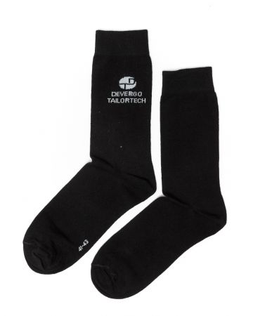BLACK MEN'S SOCKS 1D24FW8057ZO8000