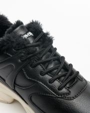 BLACK WOMEN'S SNEAKER - SALLY