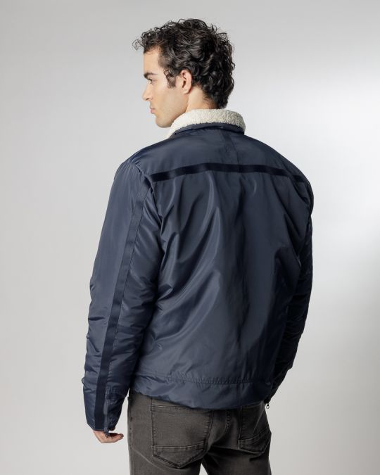 BLUE MEN'S WINTER COAT 1D24FW3011KA1600