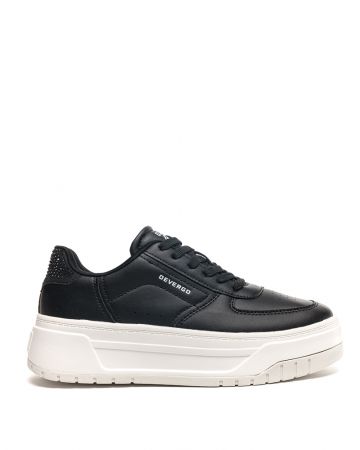 BLACK WOMEN'S SNEAKER - CHARLOTTE NEW DE25SS5503PU AD