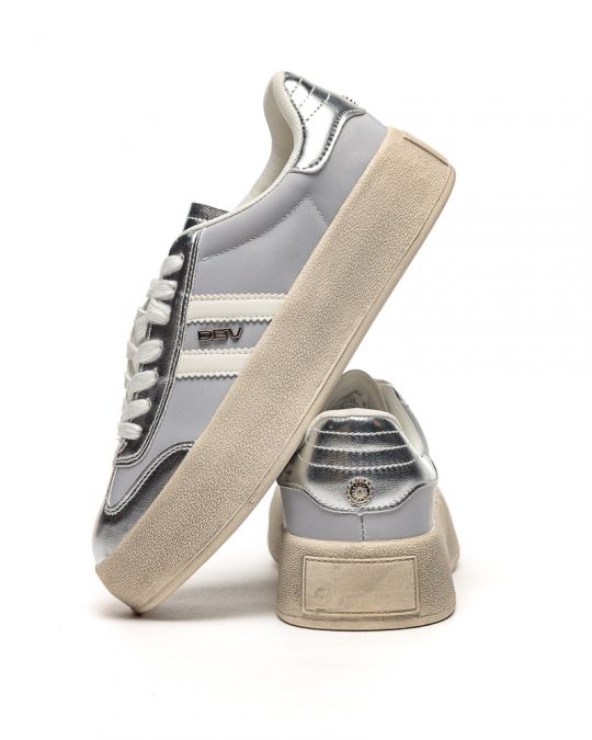 SILVER WOMEN'S SNEAKER - LILY DE25SS5511NY SW
