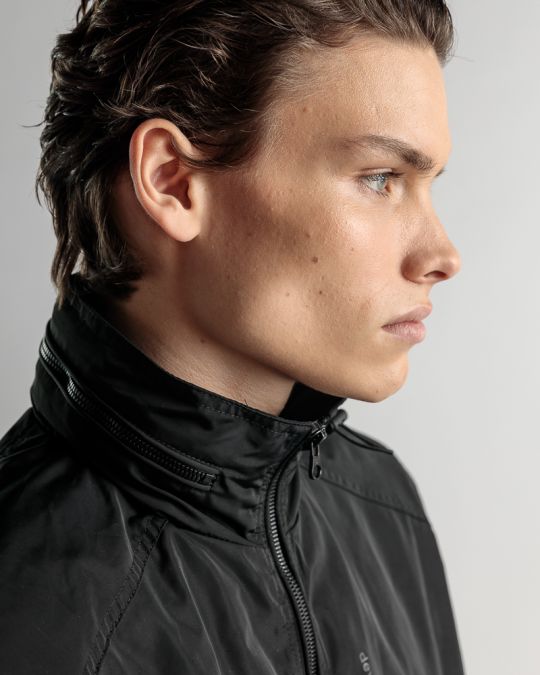 BLACK MEN'S TRANSITIONAL JACKET 1D25SS3002KA1600