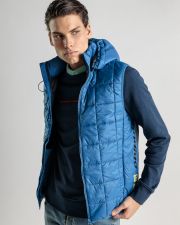 BLUE MEN'S VEST